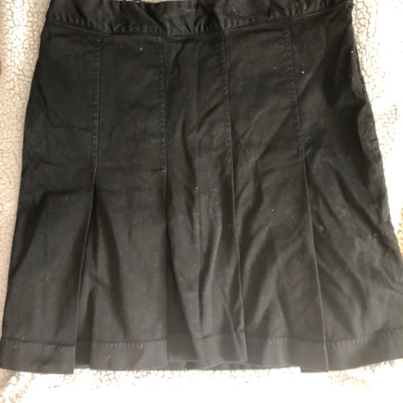 Worthington Black Midi Pleated Skirt for Work Or Evening Out - Picture 2 of 6
